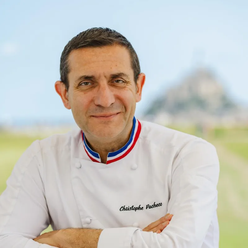 Portrait du chef Christophe Pacheco
