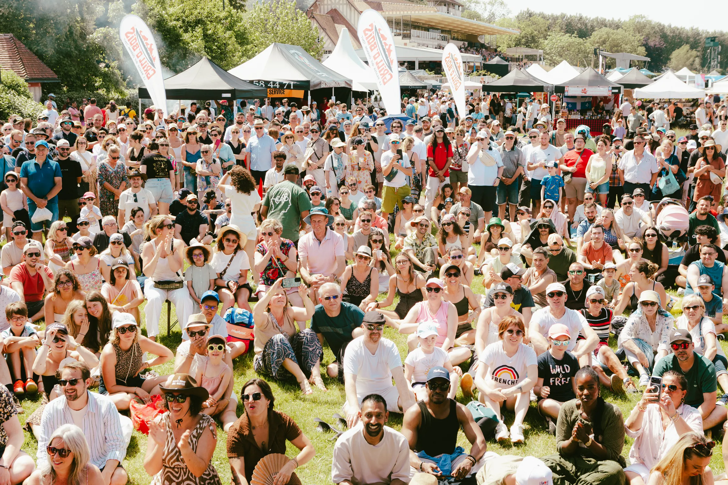 Festivaliers au Barbecue Fest Normandie