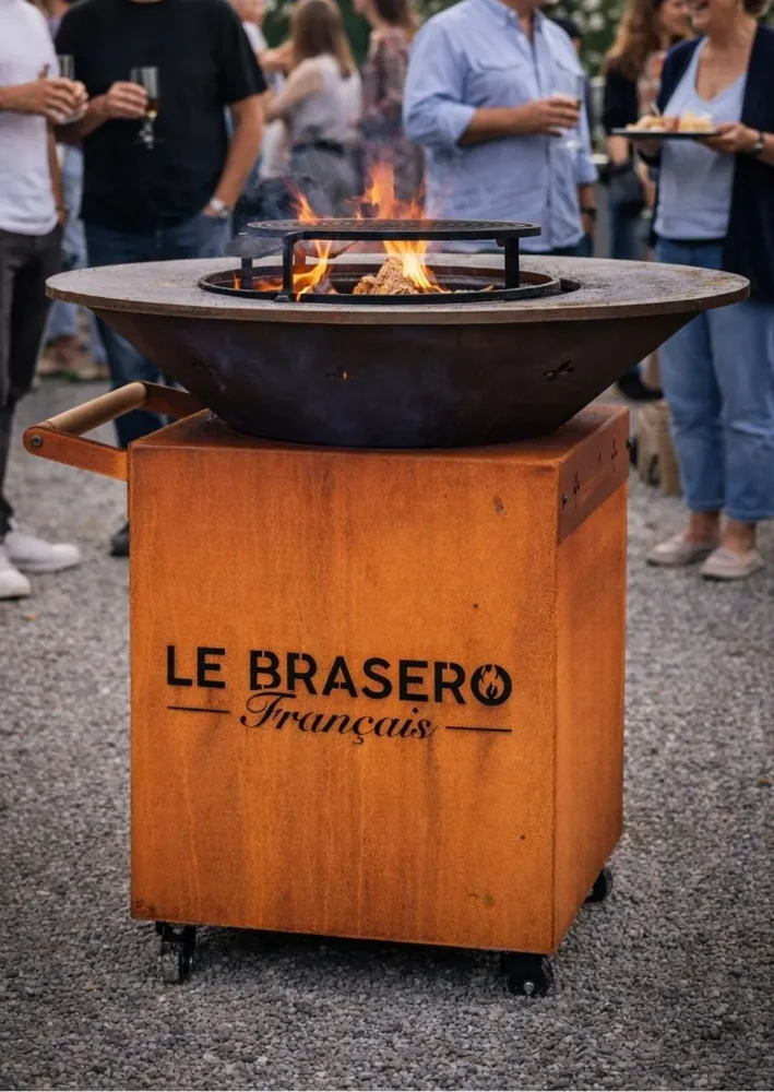 Braséro en libre-service Le Braséro Français au Barbecue Fest Paris